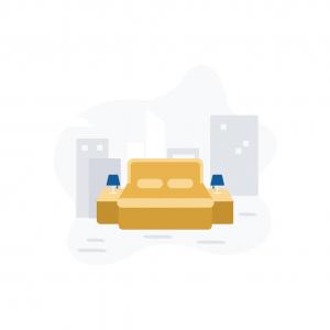 Executive Room King bed, City View